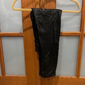 SPANX Black Leggings with Red Tag